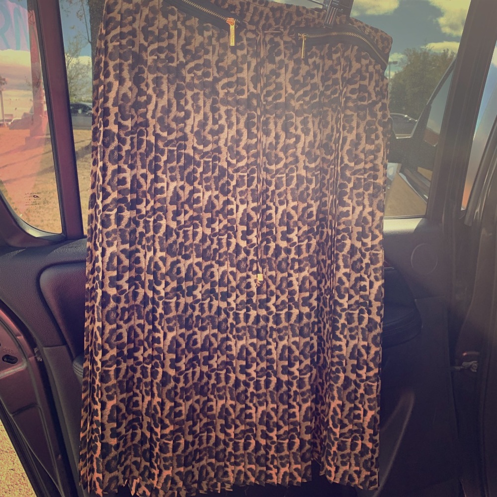 Animal print skirt size 12